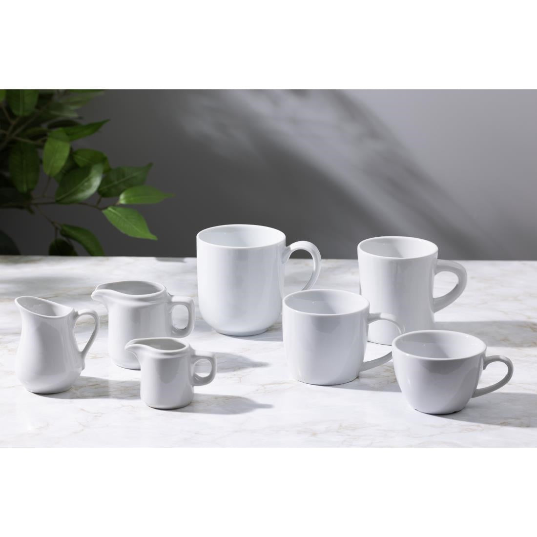 JA349 Olympia Whiteware Mokken 300ml (6 stuks)