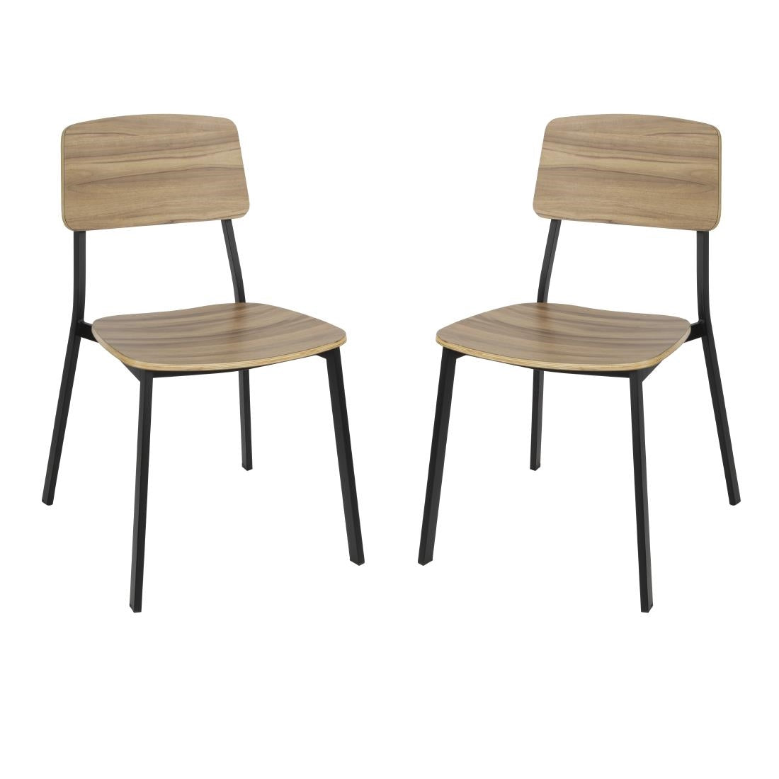 FU524 Bolero Beaufort Houten Eetkamerstoelen (2 stuks)