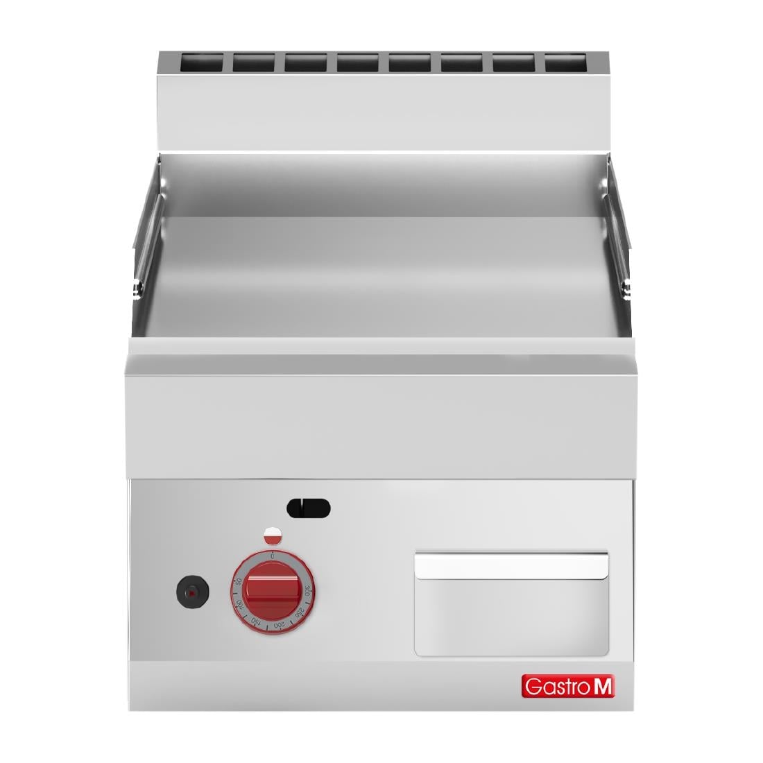 GL917 Gastro M 650 gladde gas bakplaat 60/70 FTG gladde plaat