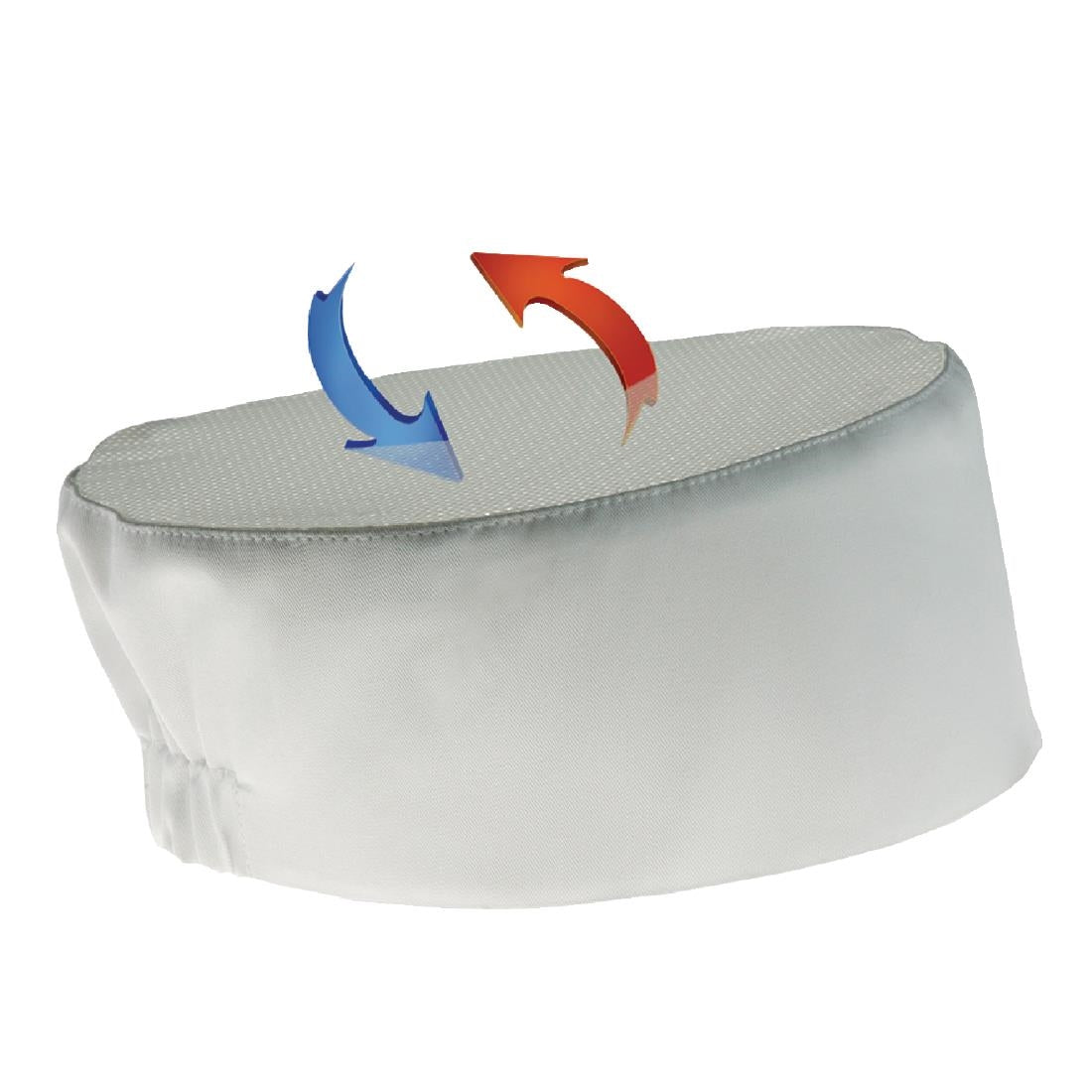 A703 Chef Works Cool Vent beanie wit