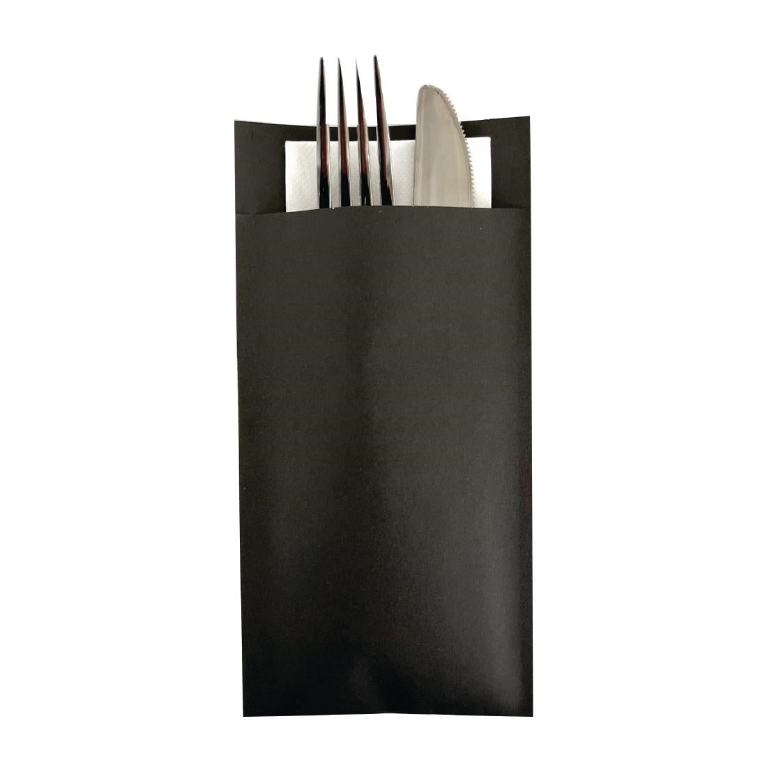 DM066 Europochette Royal bestekzakje met Double Point servet (200 stuks)