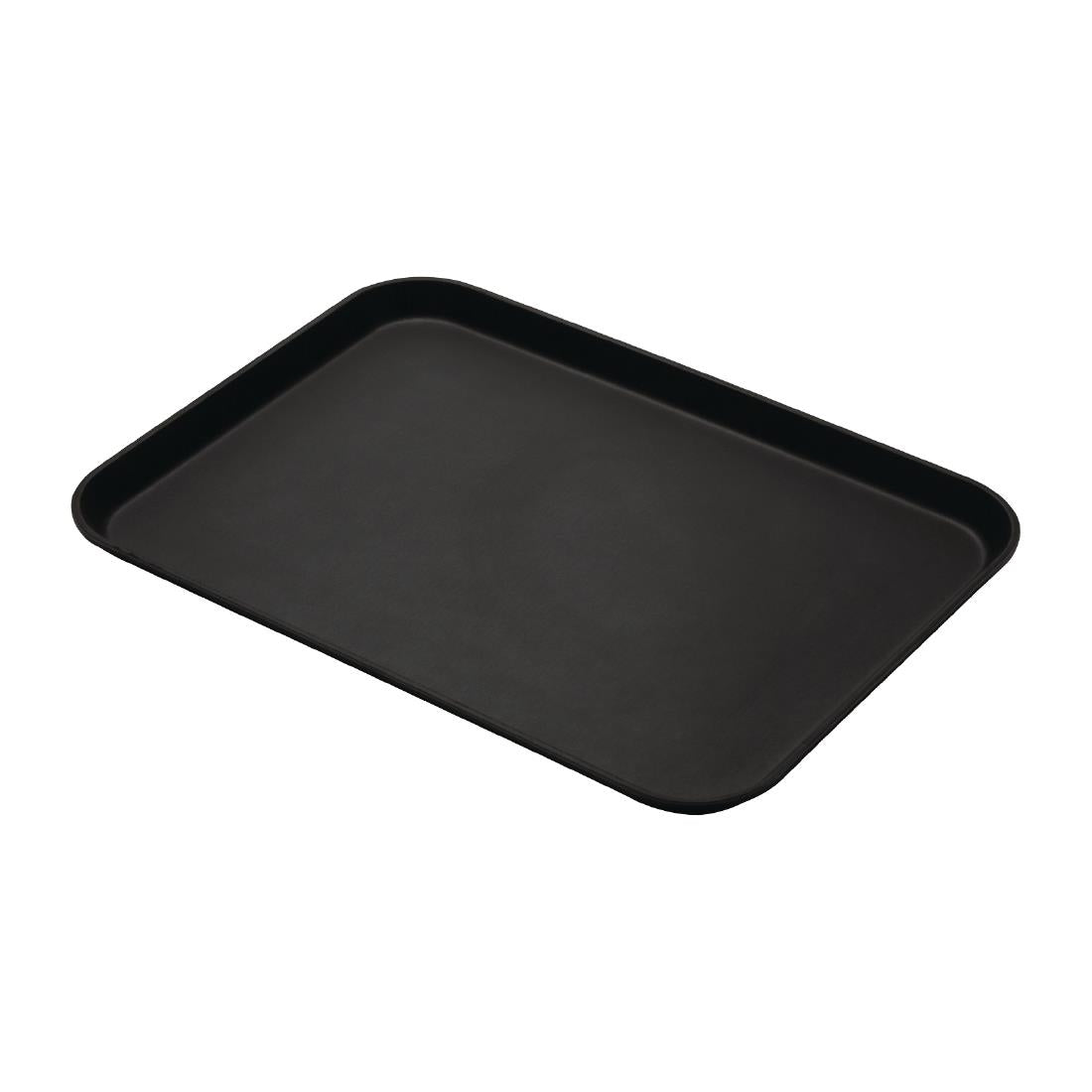 CL930 Cambro Camtread glasvezel anti-slip dienblad zwart 45x65cm (6 stuks)
