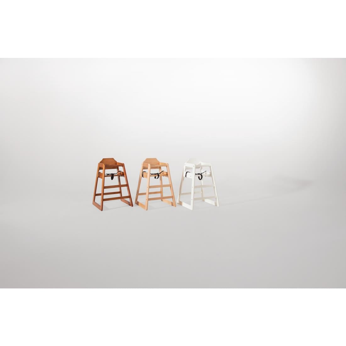 DL833 Bolero Hoge Kinderstoel antiek wit