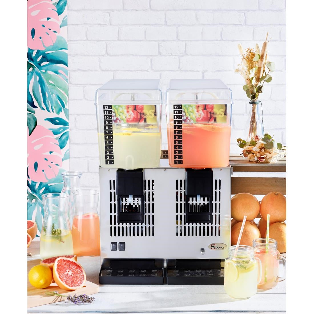 K280 Santos dubbele drankdispenser 2x12Ltr