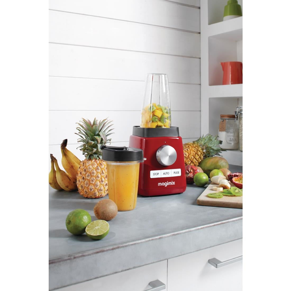FP592 Magimix Blender Power 4 rood
