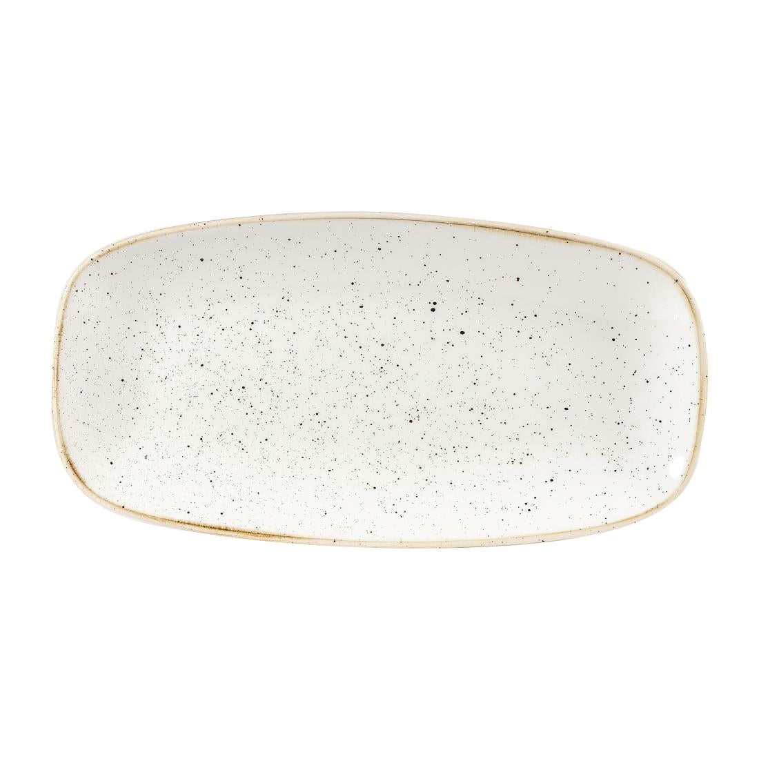 DW324 Churchill Stonecast Barley White Chefs Ovaal Bord 29.8 x 15.2cm (12 stuks)