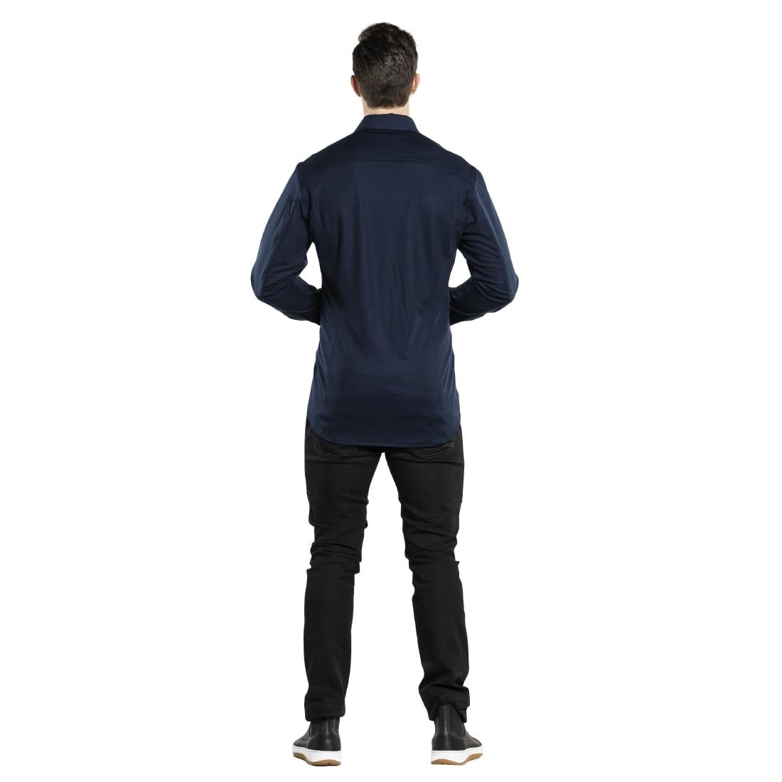 BA135-XS Chaud Devant Heren Ufx Navy Overhemd Xs