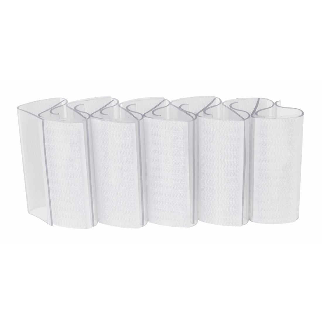 DK890 Tafelrok klittenband clip 5-20mm (10 stuks)