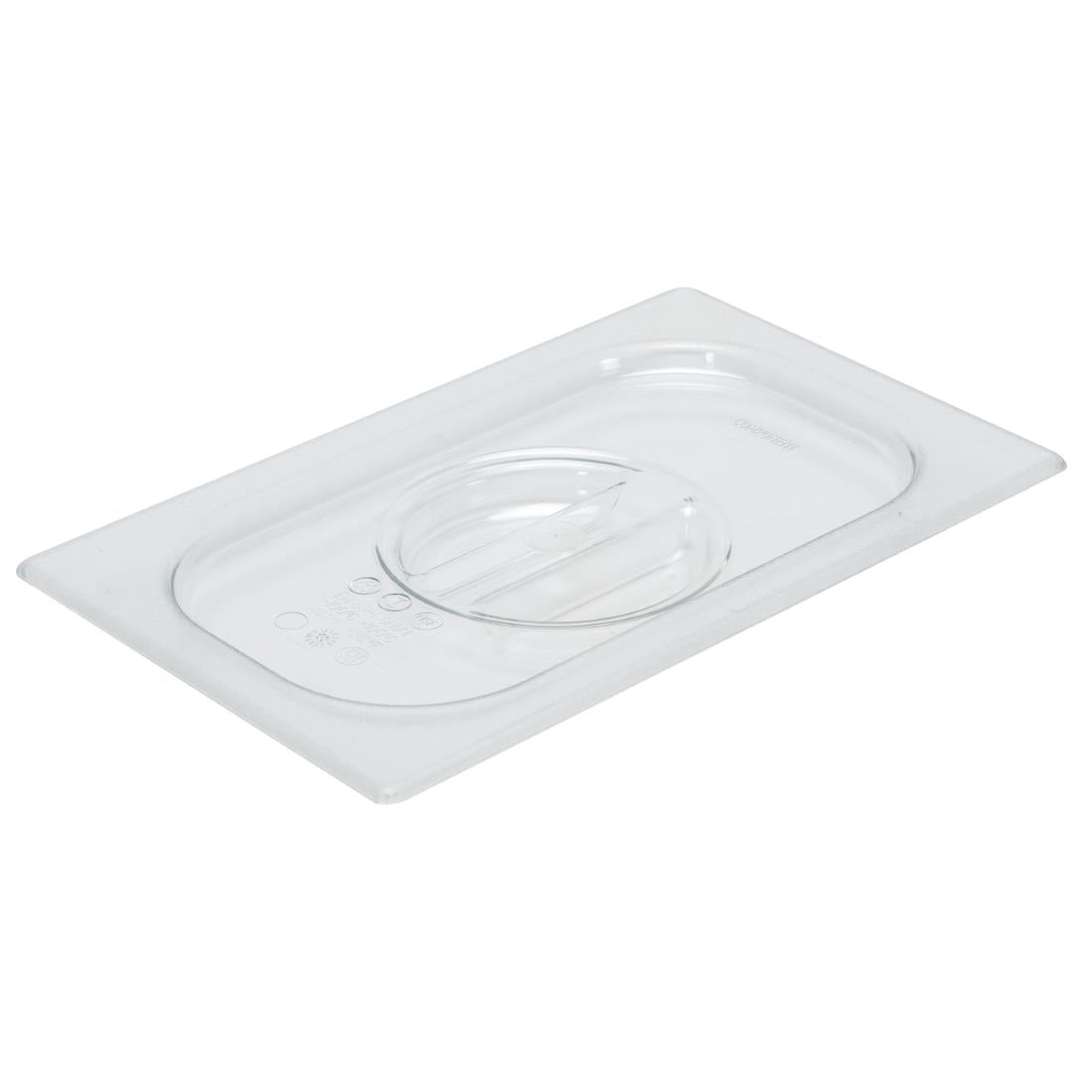GR756 Gastro M polycarbonaat gastronorm deksel GN 1/4