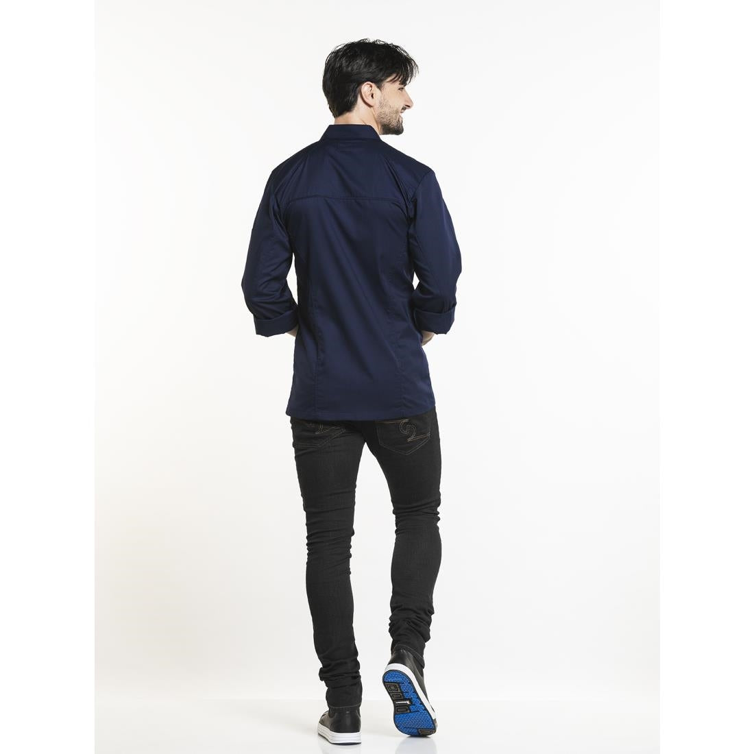 BA021-XL Chaud Devant Salerno heren koksbuis blauw maat XL