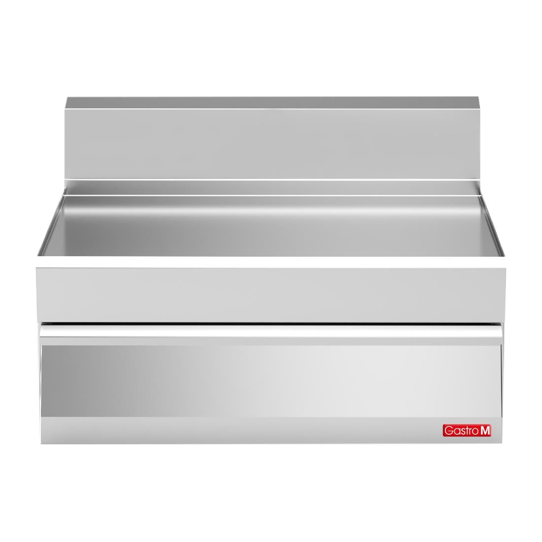 GN027 Gastro M 600 elektrische bakplaat 60/60 FTRE 2/3 glad 1/3 geribbeld