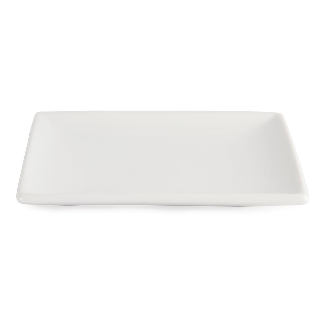 U153 Olympia Whiteware Vierkante Borden 14cm (12 Stuks)