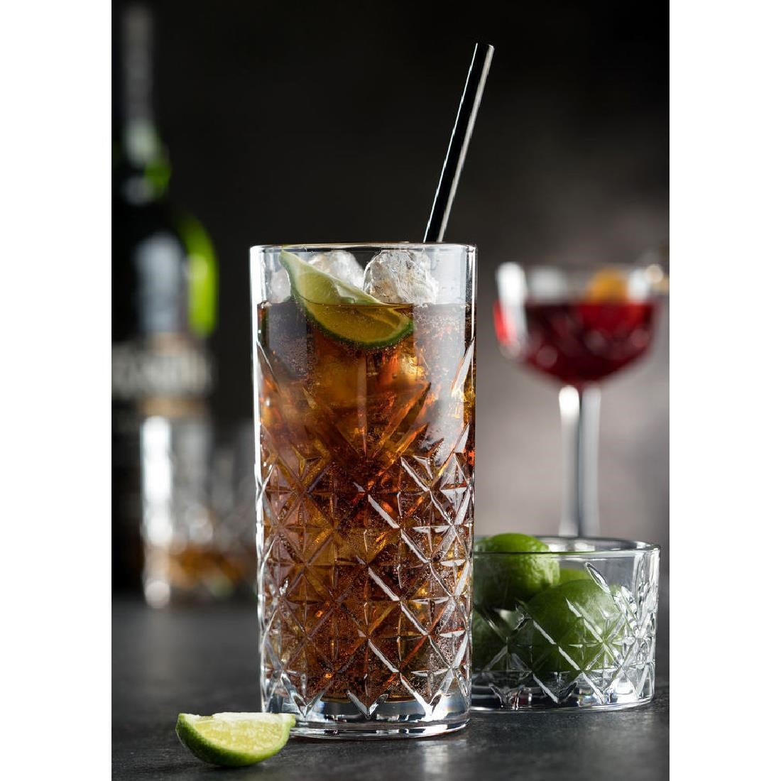 CZ038 Utopia Tijdloze Vintage Longdrinkglazen 370ml (24 stuks)