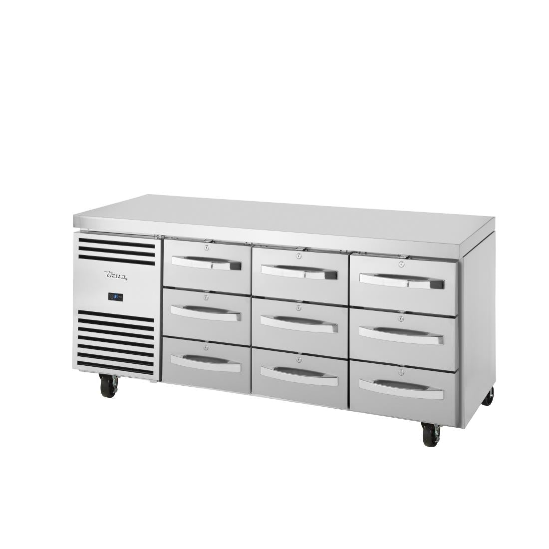 FB015 True koelwerkbank met laden tcr1/3