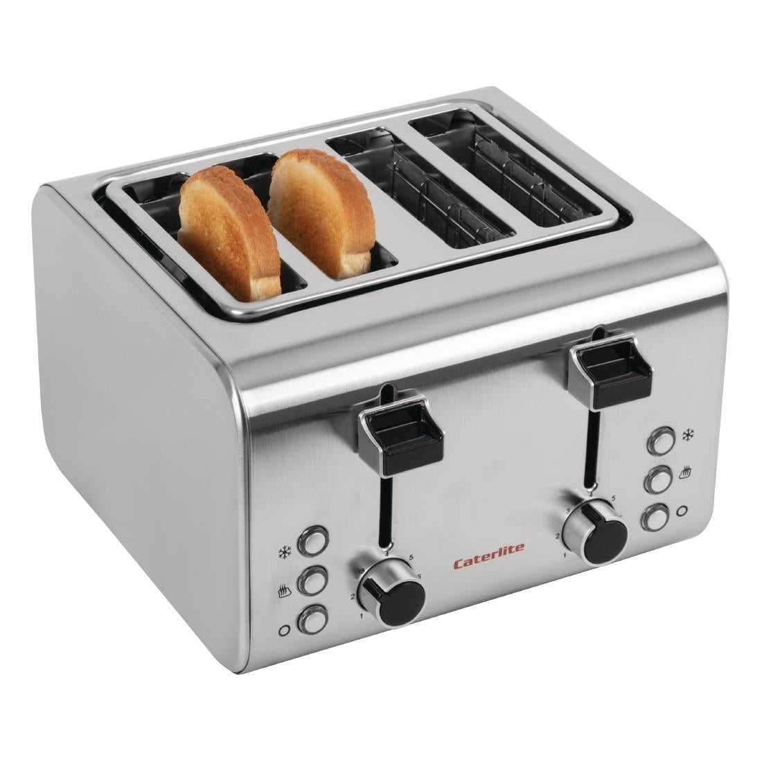CP929 Caterlite broodrooster 4 sleuven RVS