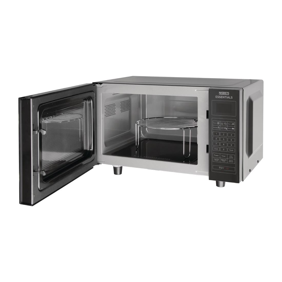 DJ610 Nisbets Essentials magnetron met grillfunctie 21Ltr 750W