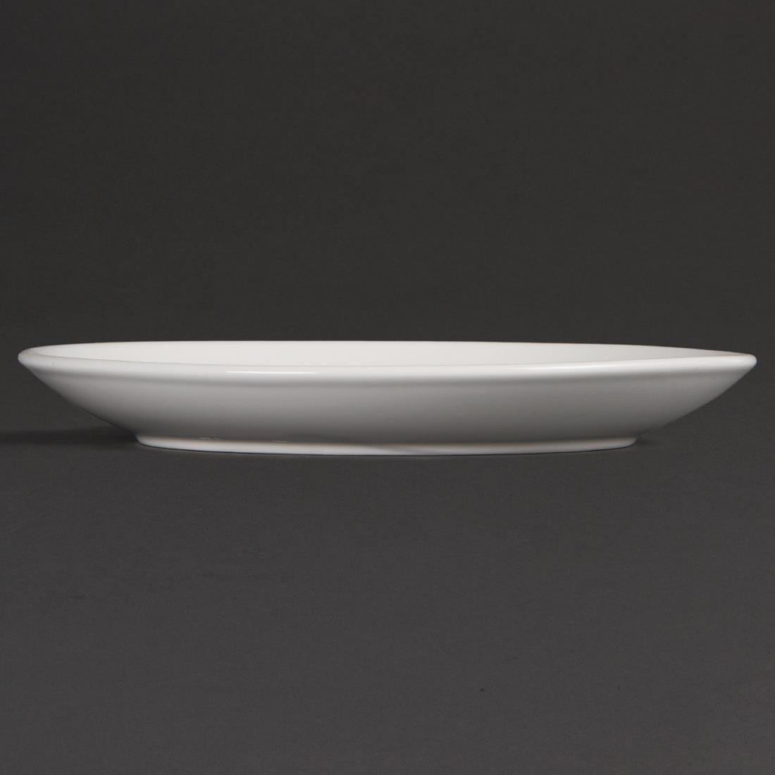 U077 Olympia Whiteware Coupeborden 20cm (12 Stuks)