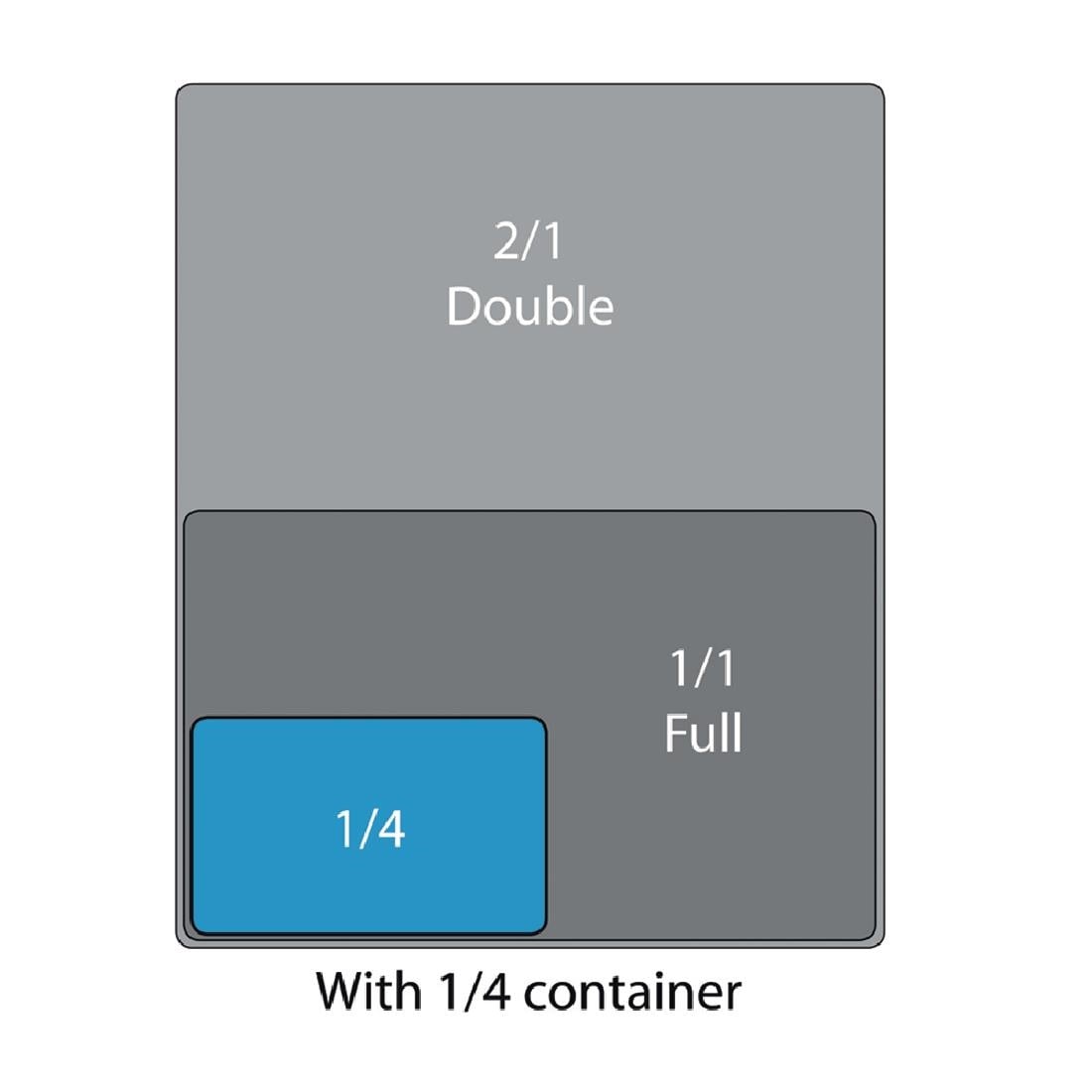 GM312 Vogue RVS GN 1/4 bak 20mm