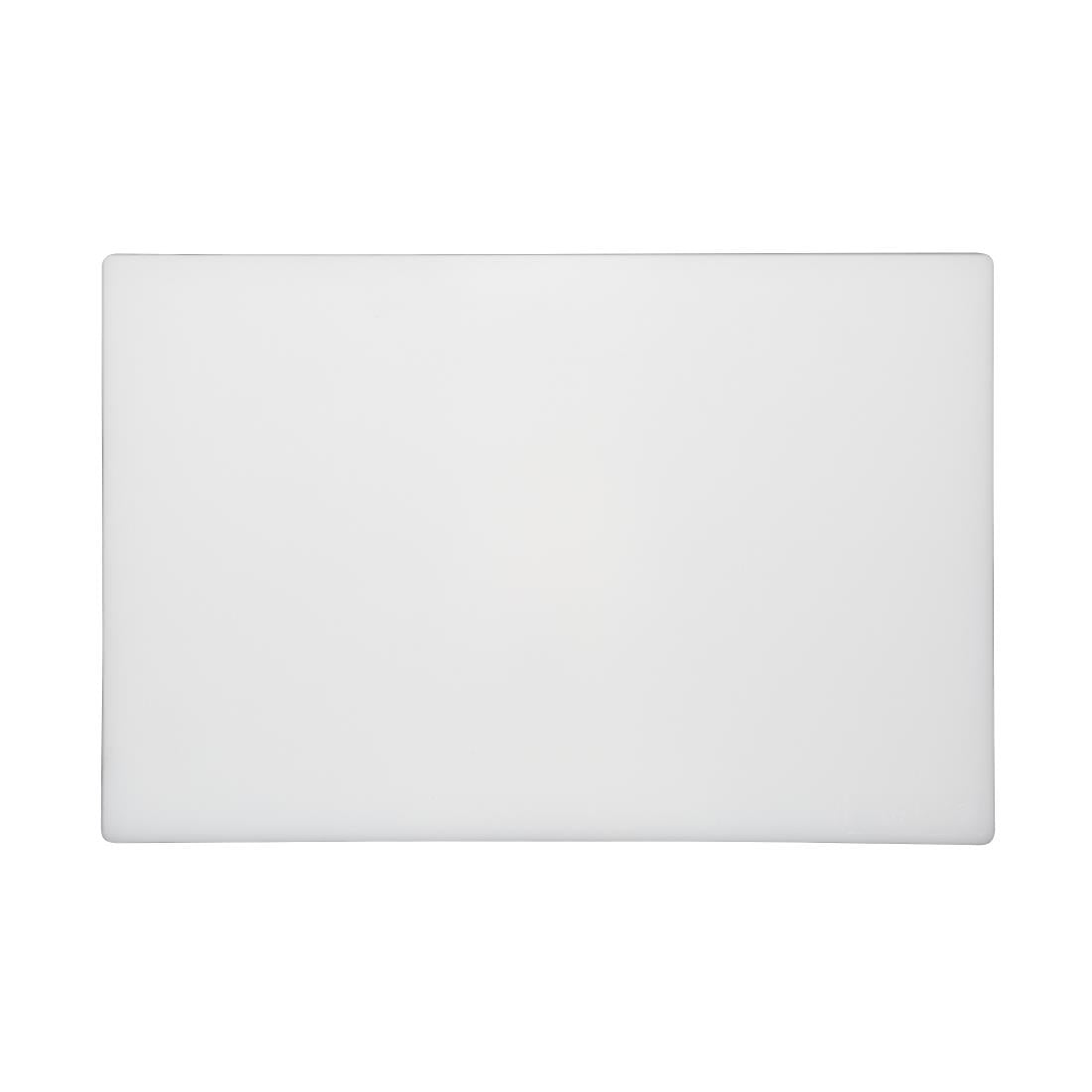 HC860 Hygiplas antibacteriële LDPE snijplank wit 450x300x10mm