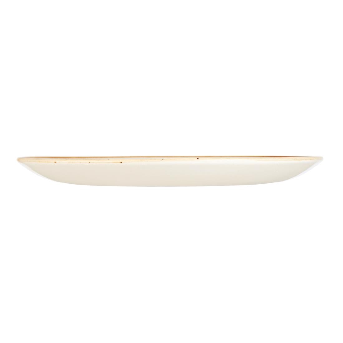 DF784 Churchill Stonecast Mustard Lotus Evolve Coupe Bord 28.8cm (12 stuks)