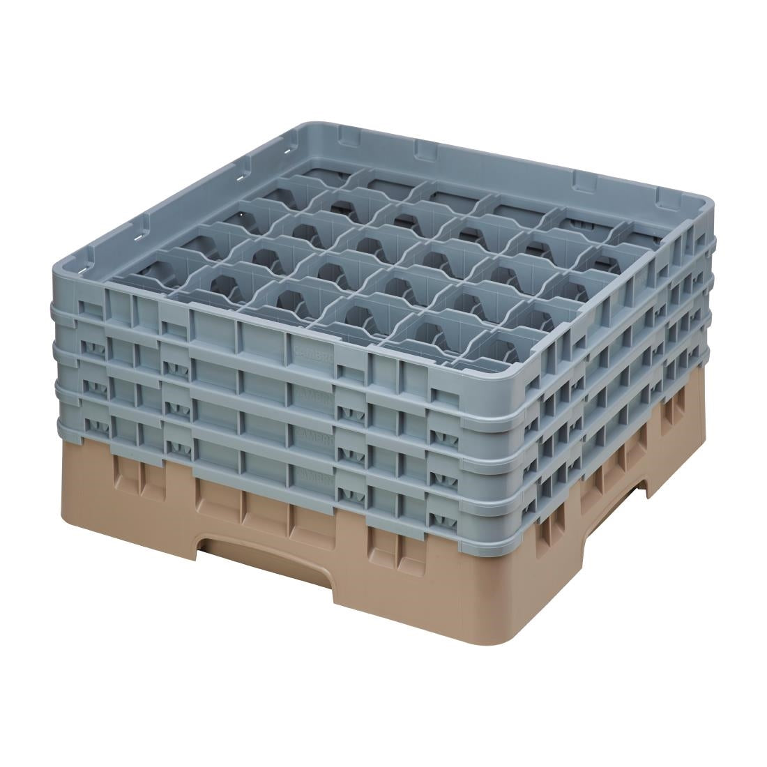 DE796 Cambro Camrack vaatwaskorf met 36 compartimenten max. glashoogte 21,5cm