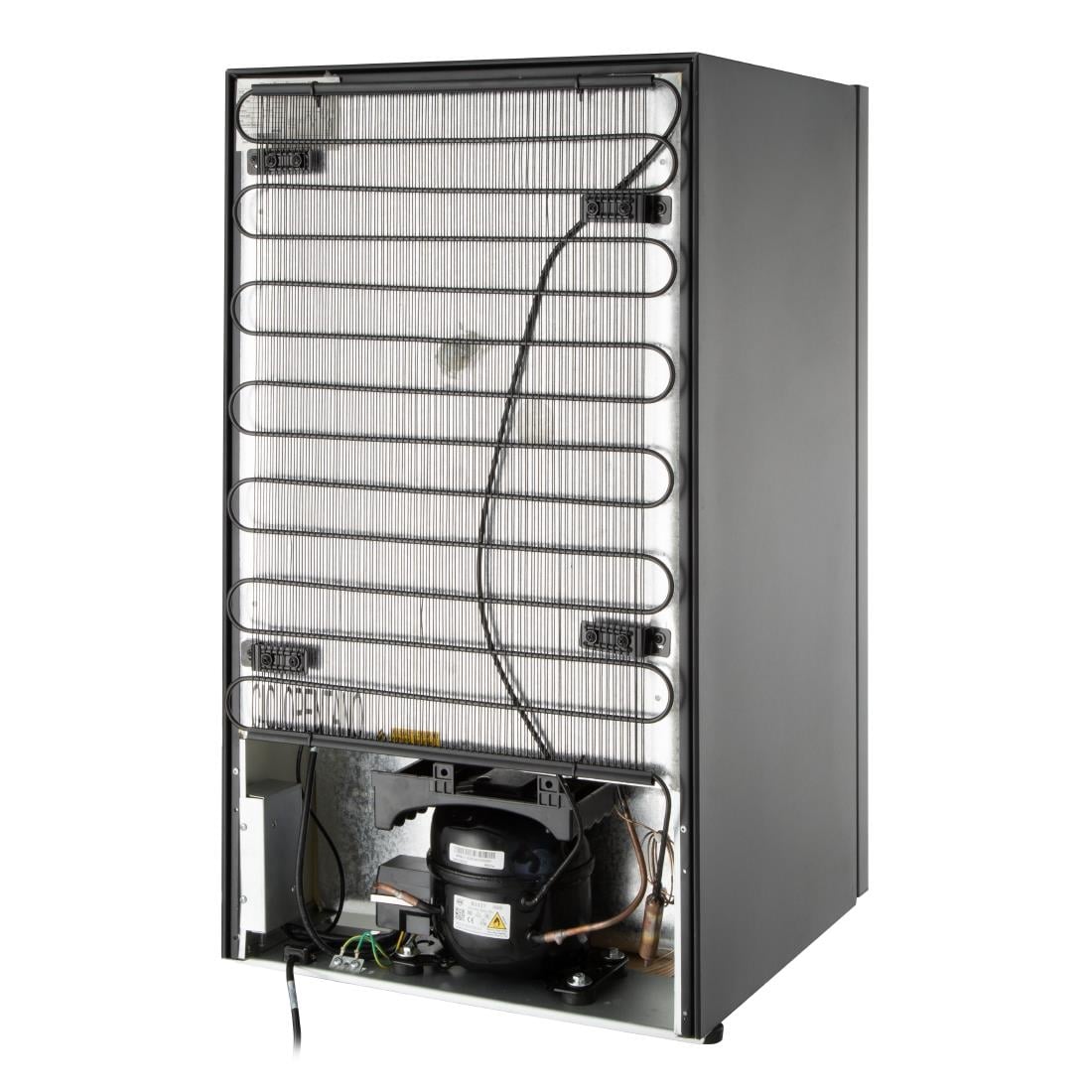 HY599 Nisbets Essentials Enkele Deur Barkoeler 98Ltr