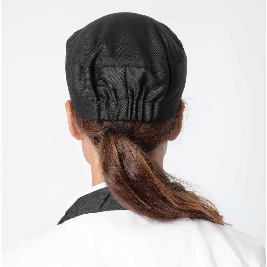 BB476 Nisbets Essentials skull cap zwart - universeel (2 stuks)
