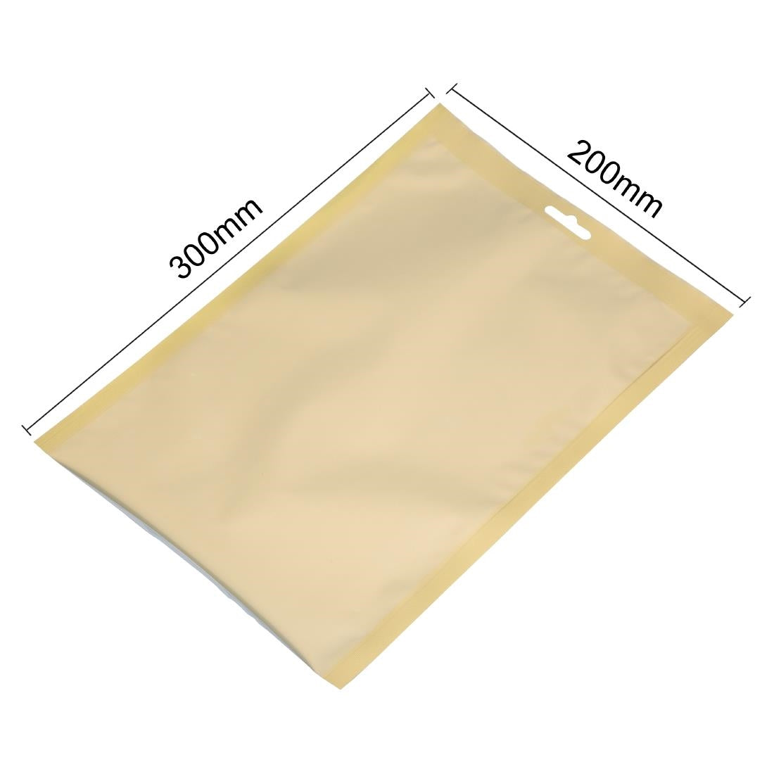 JA025 Vogue gouden kamer vacuümzakken 200x300mm (100 stuks)