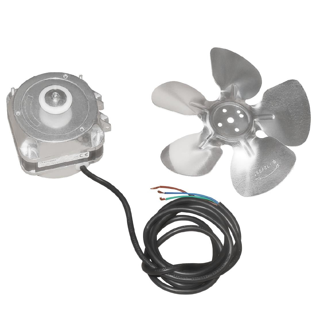 AK972 Polar Verdamper Ventilatormotor En -Blad