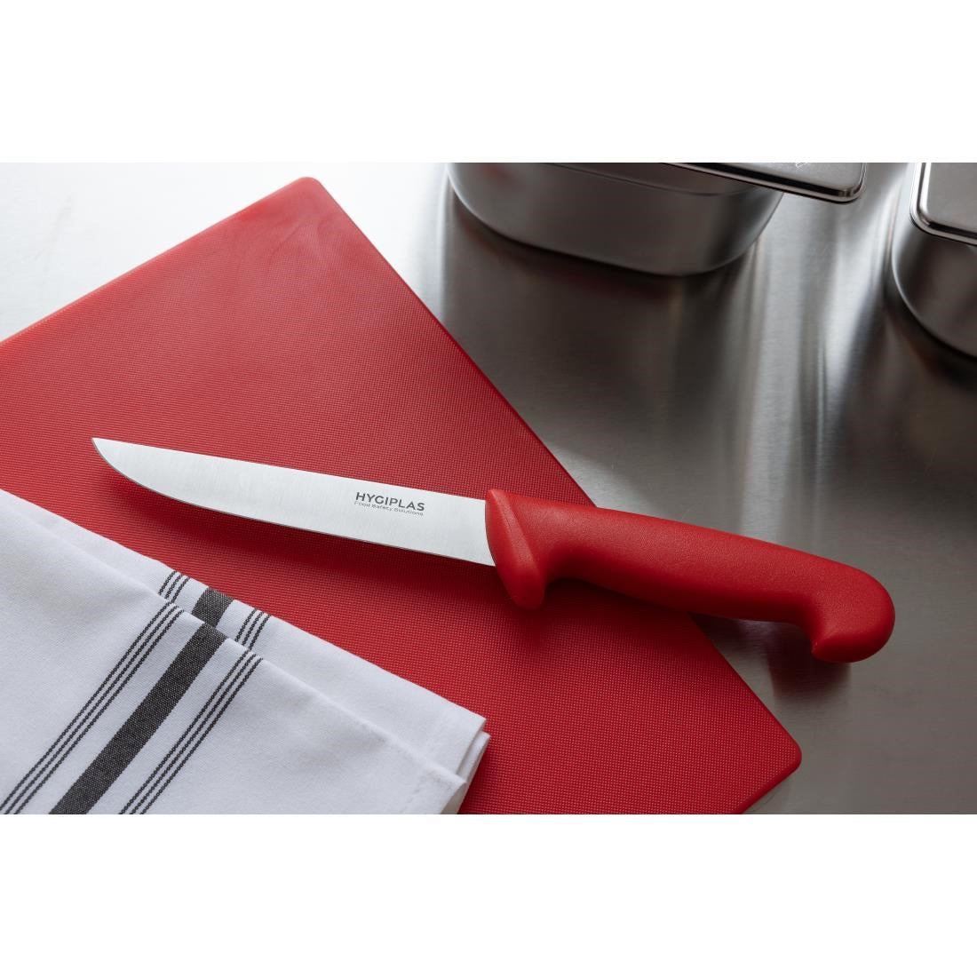 C890 Hygiplas uitbeenmes 15,3cm rood