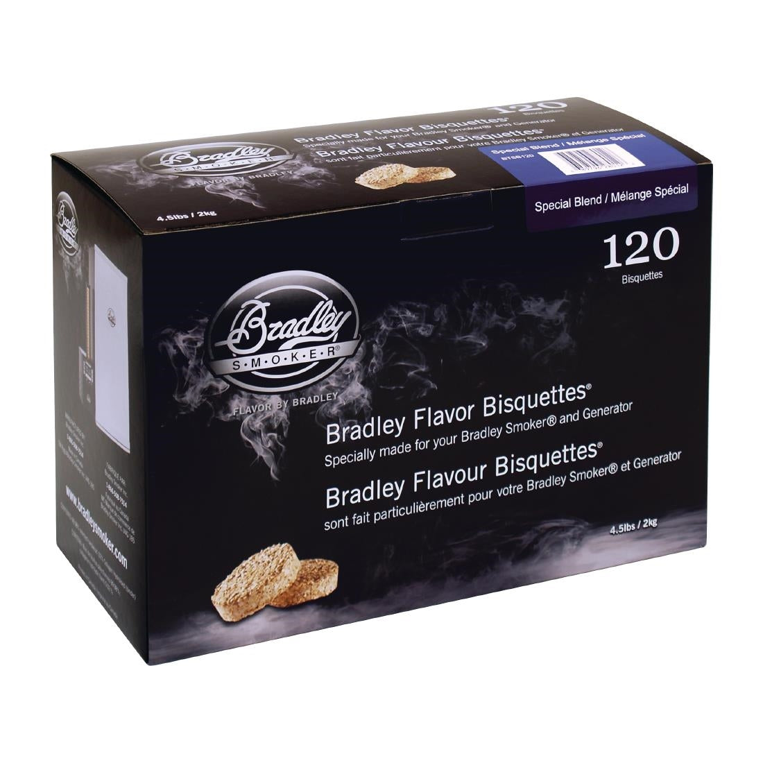 FE658 Bradley Food Smoker Special Blend Flavour Bisquette (120 Pack)