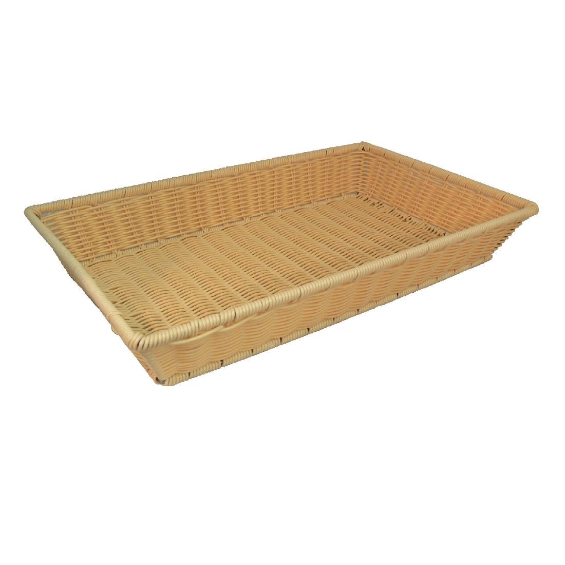 CB802 APS polyrotan mand RVS binnenframe GN 1/1