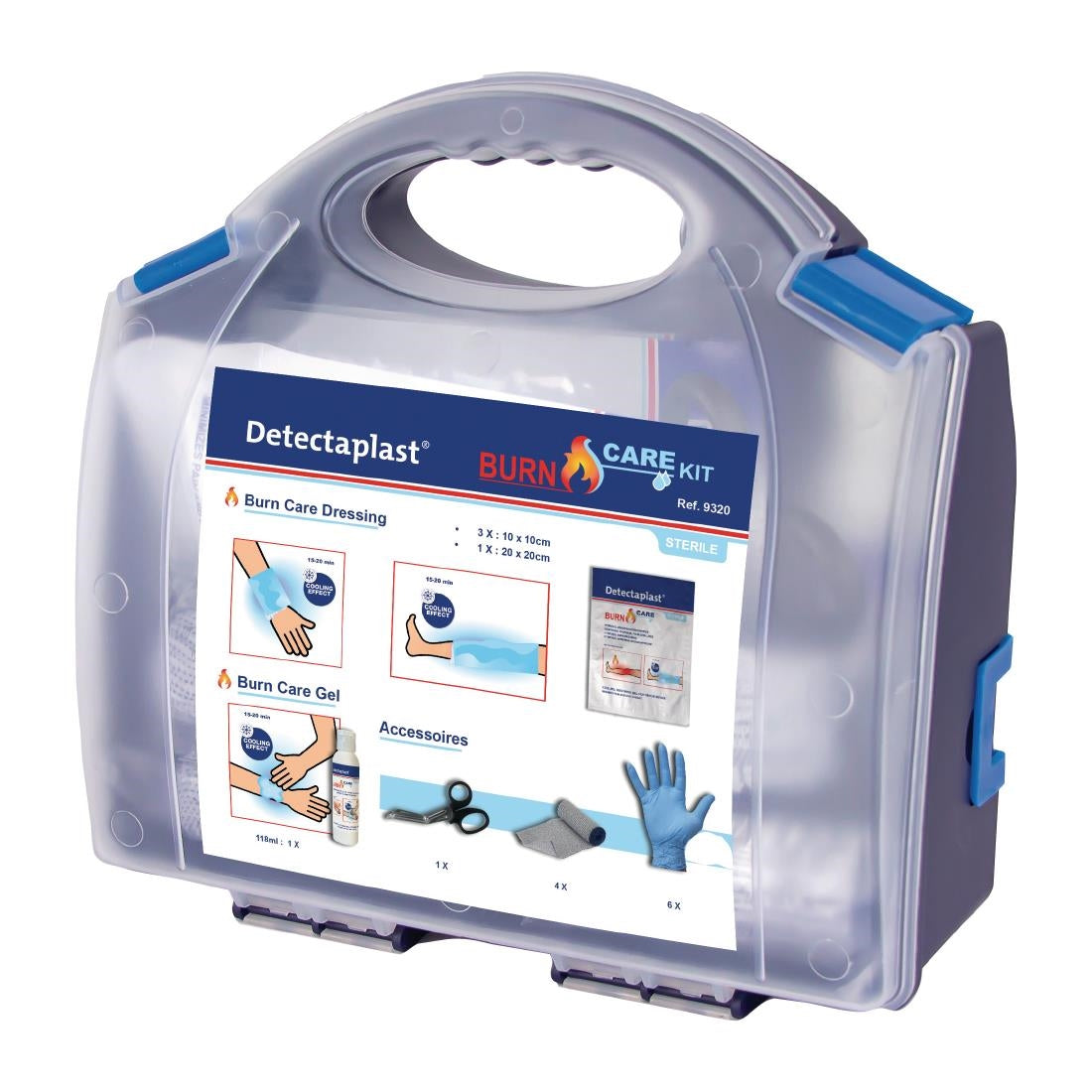 HR277 Detectaplast Brandwondenverzorgingsset