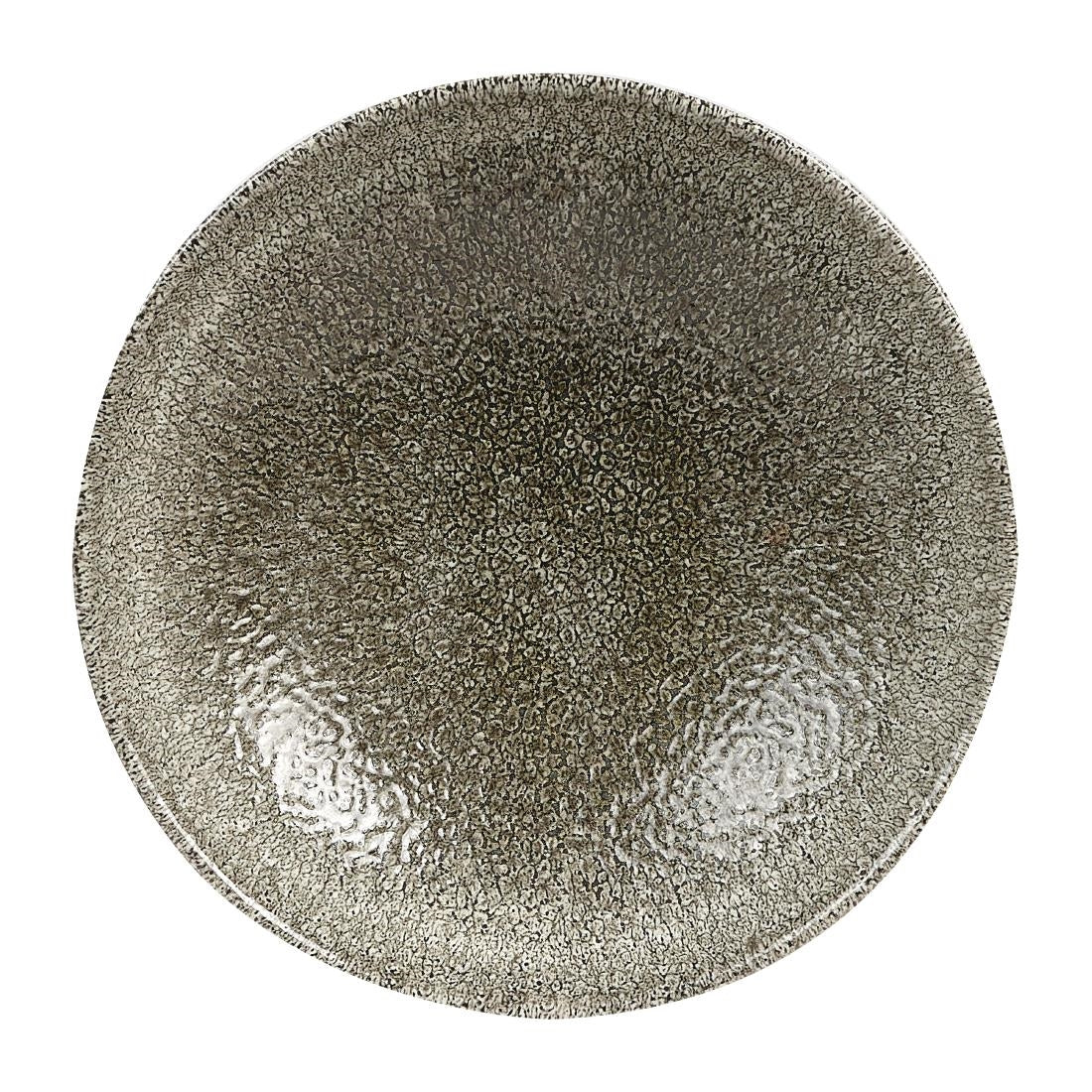 HC770 Churchill Raku Quartz Black Evolve Coupe Bord 16.5cm (12 stuks)