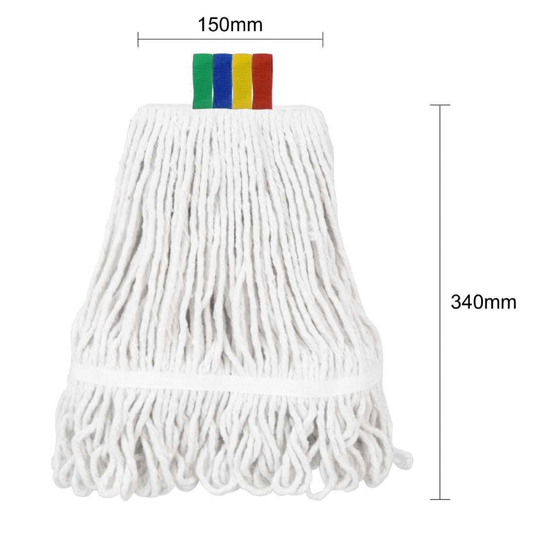 JB534 Jantex Connect brede Kentucky katoenen mopkop 400g
