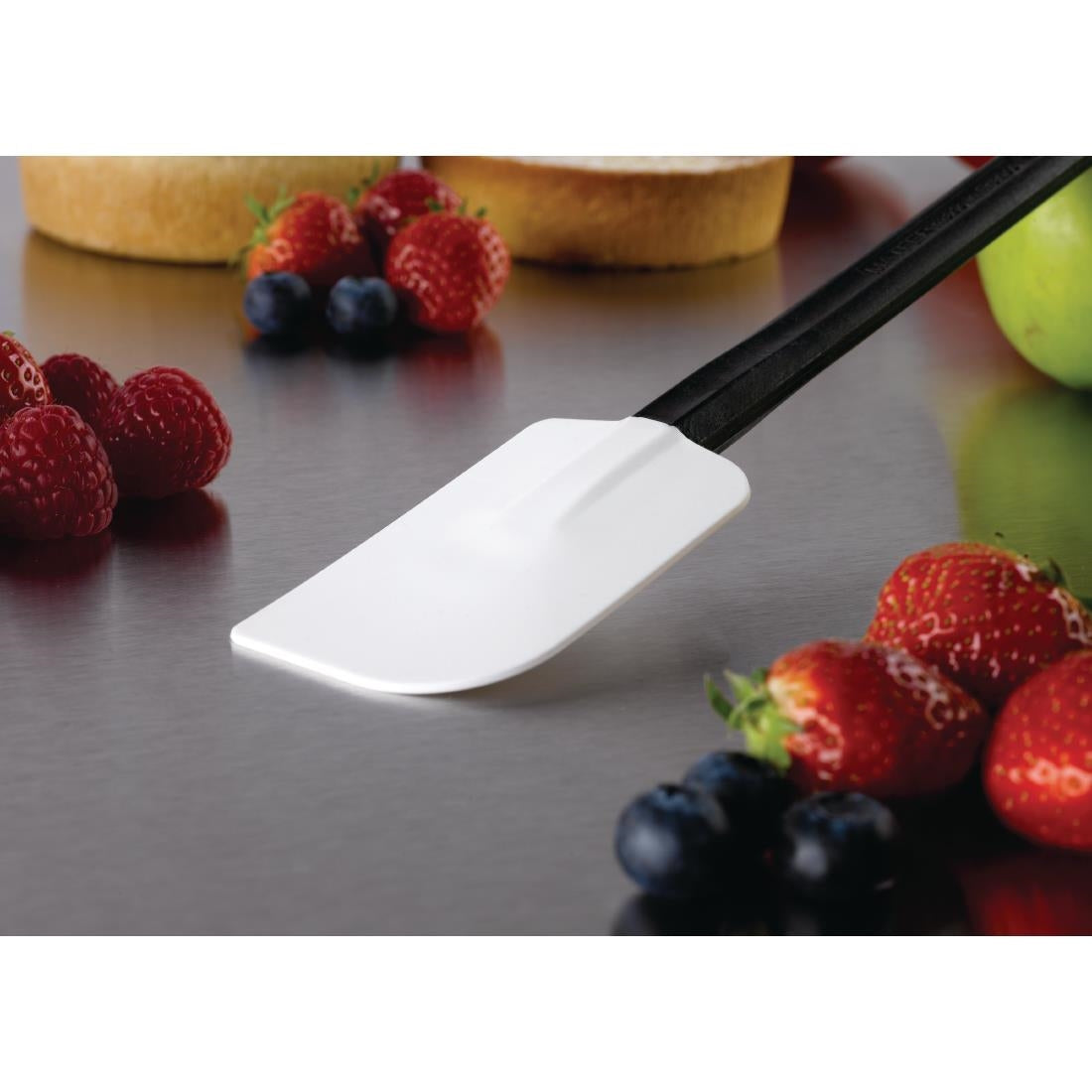 DR617 Matfer Bourgeat Elveo Exoglass hittebestendige pannenlikker 25cm