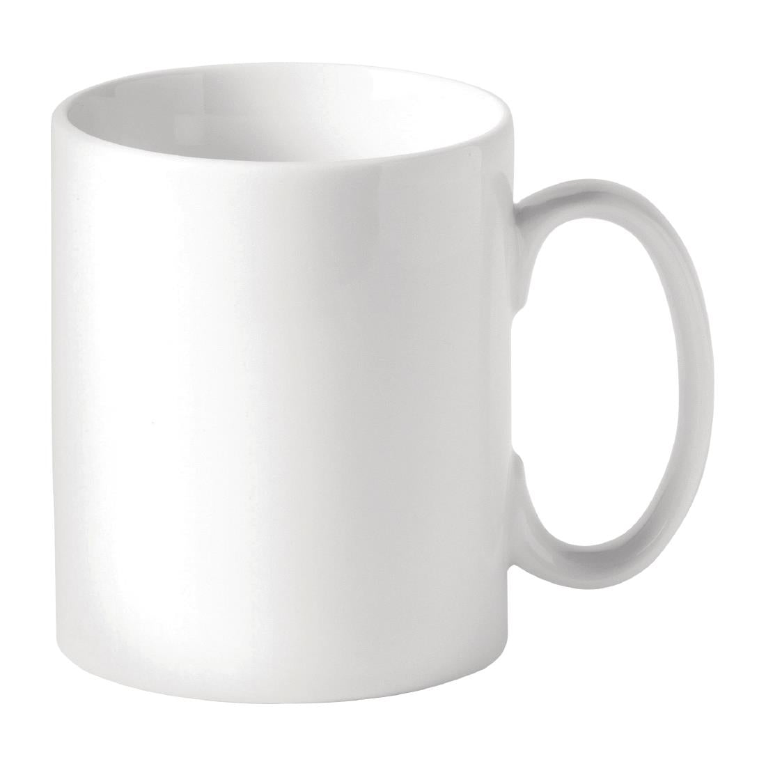 DY339 Utopia Titan Mokken Met Rechte Zijkanten, Wit, 340ml (48 Stuks)