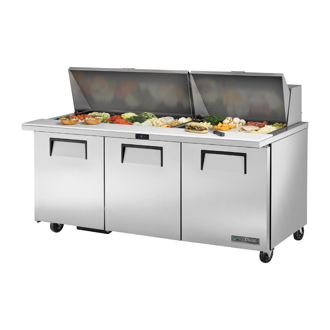 CX719 True Werktafel Met Koelkast Tssu-72-30M-B-St-Hc