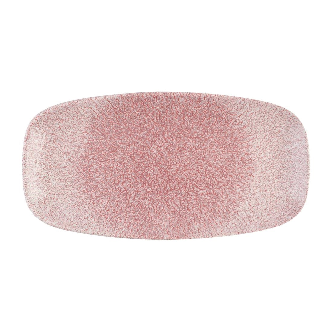 DX843 Churchill Raku Pink Quartz Chefs Ovaal Bord 35.2 x 18.7cm (6 stuks)