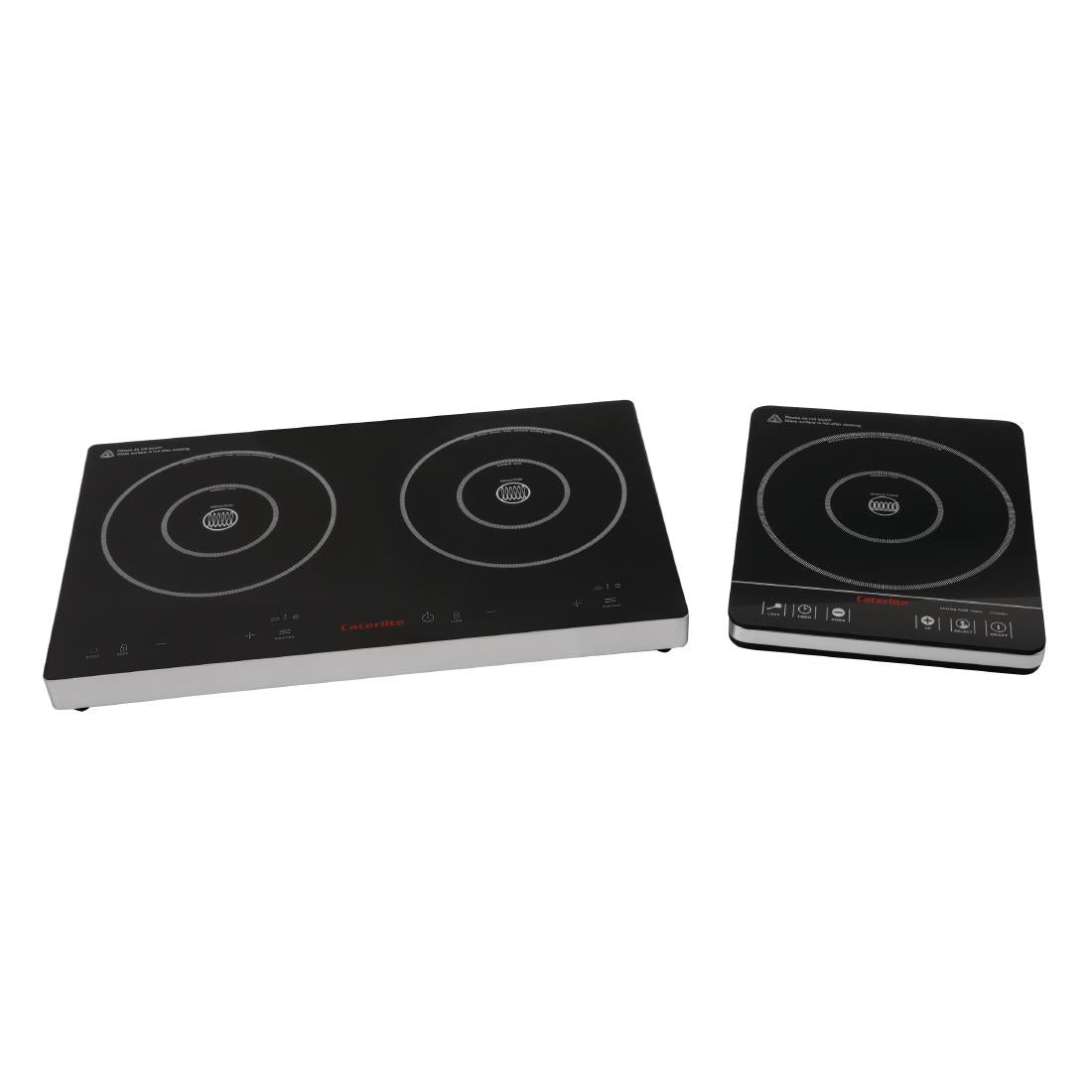 DF824 Caterlite dubbele inductiekookplaat met touchbediening 3000W