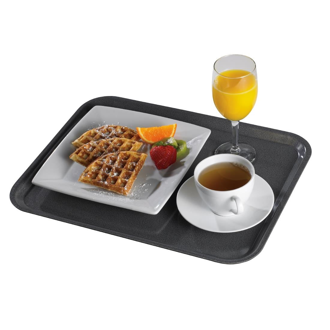 DP211 Cambro Capri gelamineerd dienblad graniet 43x33cm