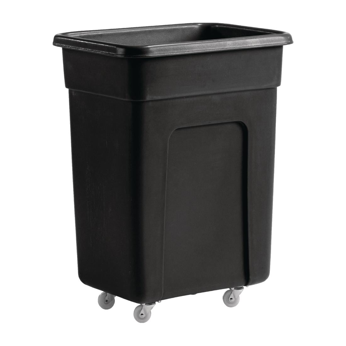 DN597 Zwarte polyethyleen trolley klein 79,5(H) x 66(B) x 45,5(D)cm