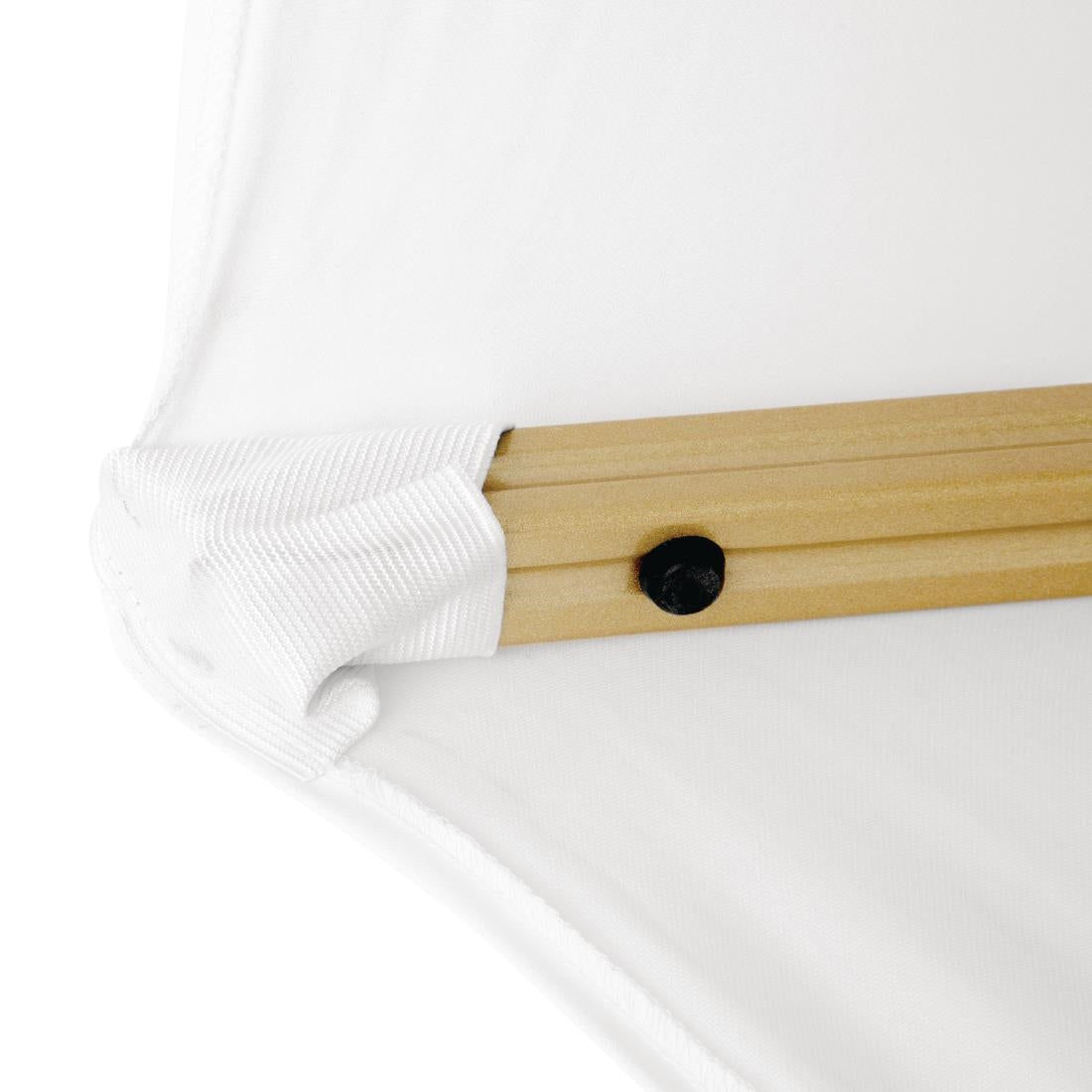 DP924 Bolero hoes voor stapelstoel wit