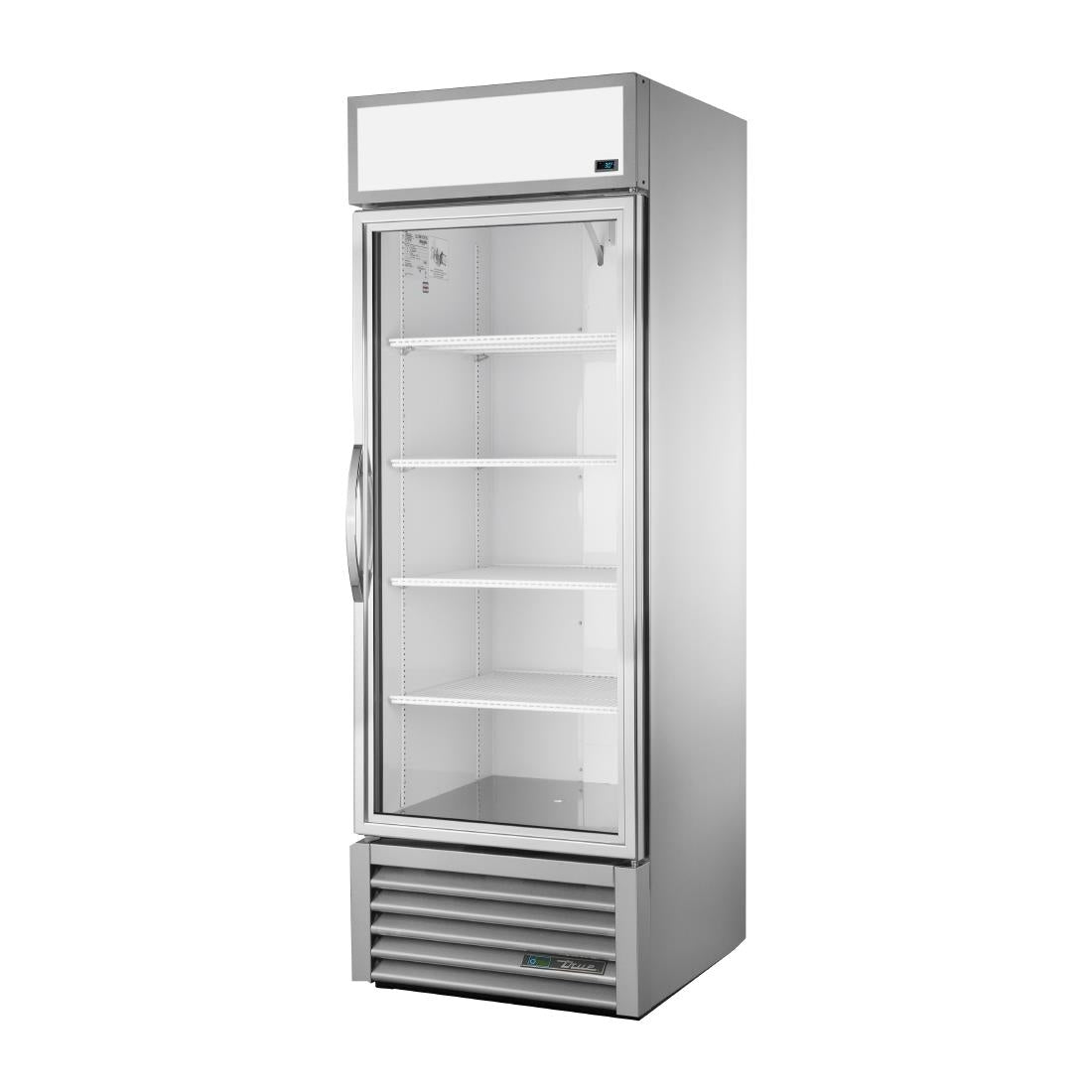 CX784 True Staande Display Vriezer Aluminium Buitenkant