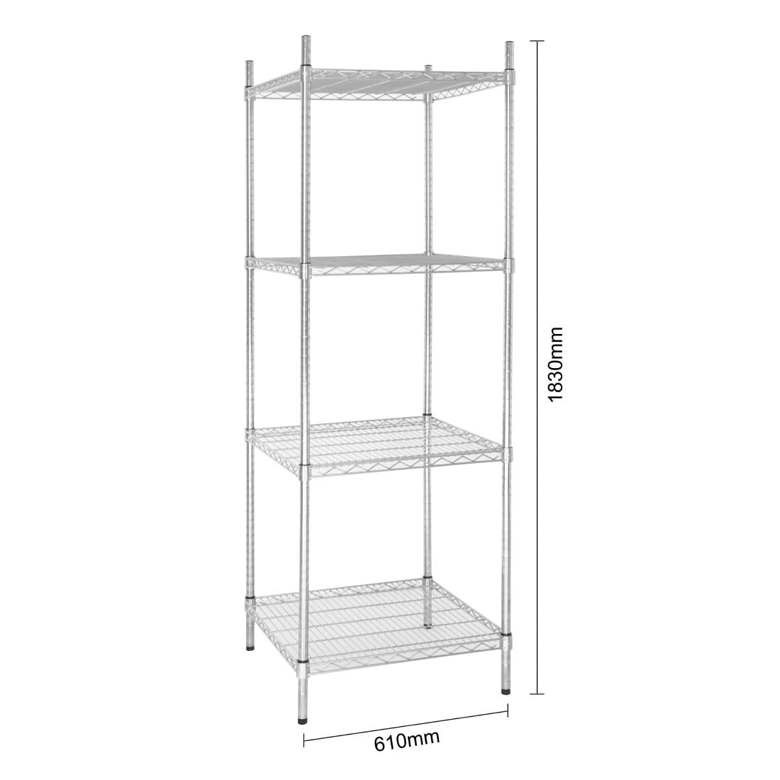 U884 Vogue 4-laags draadtoren 610x610mm