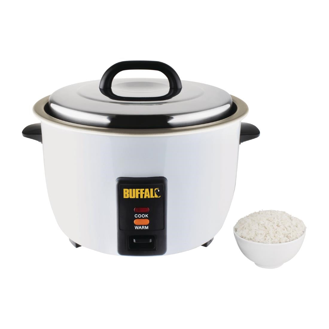 CN324 Buffalo professionele rijstkoker 4,2Ltr wit