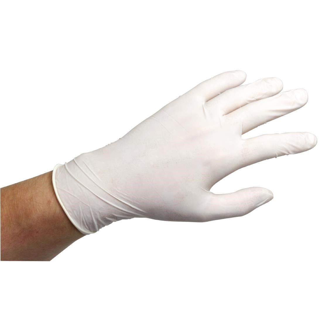 A228-XL Latex handschoenen wit gepoederd XL (100 stuks)