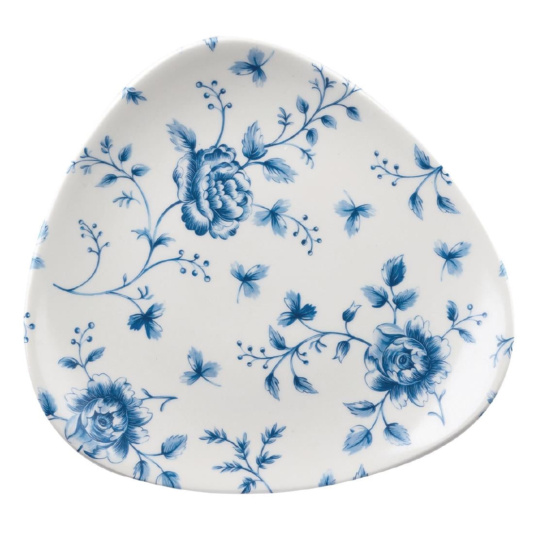 CP545 Churchill Rose Chintz Prague Lotus Driehoekig Bord 19.7cm (12 stuks)