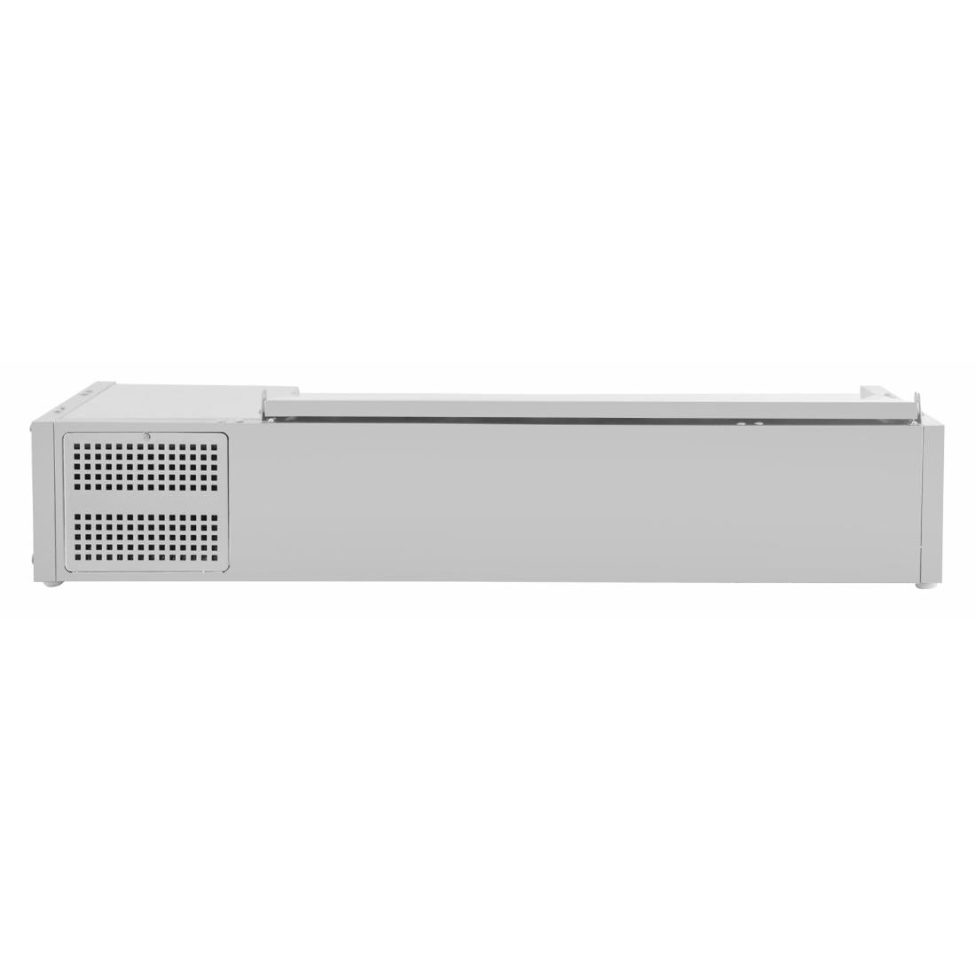 FA854 Polar g-serie aanrechtvoorbereidingskoelkast met deksel 5x 1/4gn