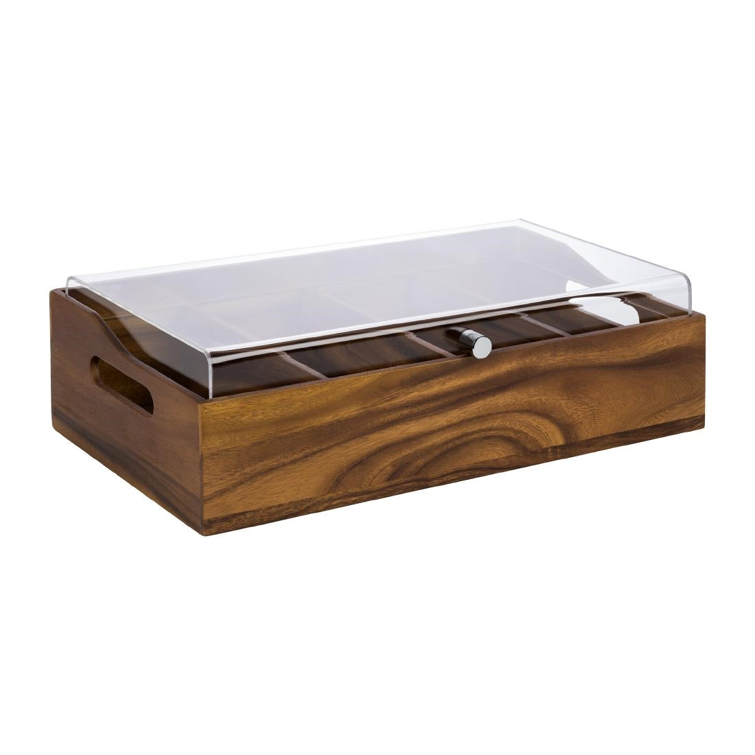 FT158 APS bestekbak met deksel 510x280mm lichtbruin